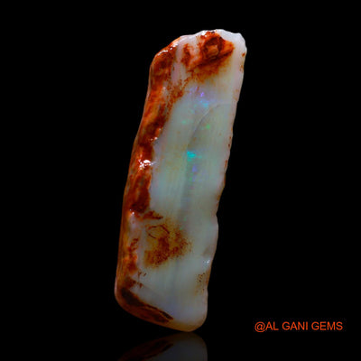 Natural Untreated Fire Opal Loose Gemstone Fancy Rough From Australia 11.00 Cts 29x9x5 mm RG-601