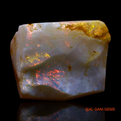 10.00 Cts Natural Australian Fire Opal Loose Gemstone Fancy Rough 15x12x7 mm RG-603