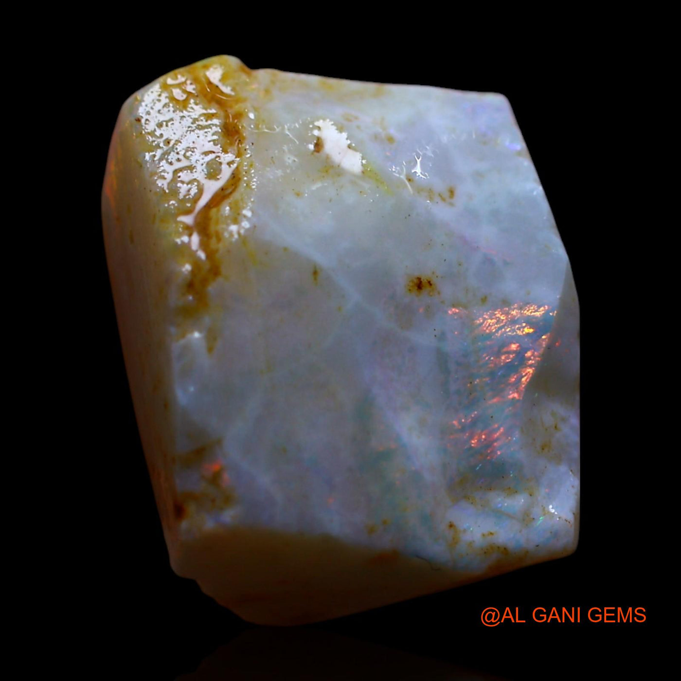 10.00 Cts Natural Australian Fire Opal Loose Gemstone Fancy Rough 15x12x7 mm RG-603