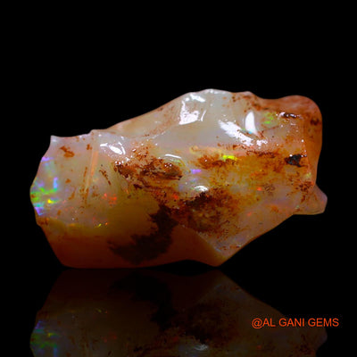 5.00 Cts Natural Australian Fire Opal Loose Gemstone Fancy Rough 17x9x8 mm RG-604