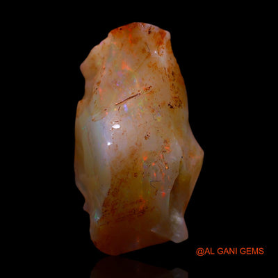 5.00 Cts Natural Australian Fire Opal Loose Gemstone Fancy Rough 17x9x8 mm RG-604