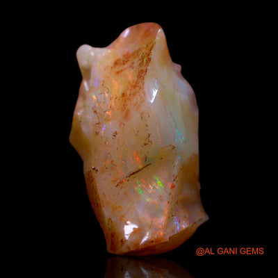 5.00 Cts Natural Australian Fire Opal Loose Gemstone Fancy Rough 17x9x8 mm RG-604