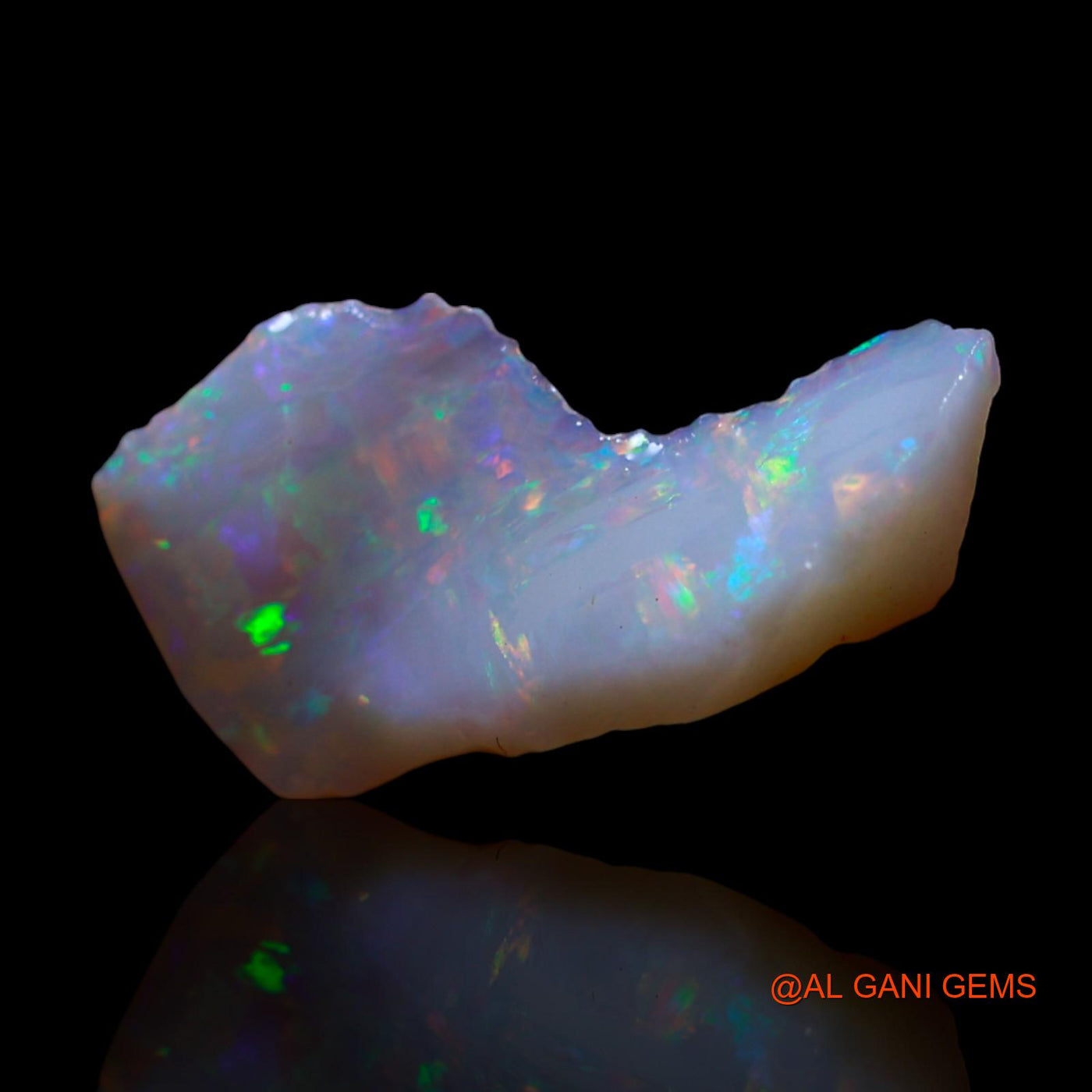 1.80 Cts Natural Australian Fire Opal Loose Gemstone Fancy Rough 17x9x4 mm RG-606