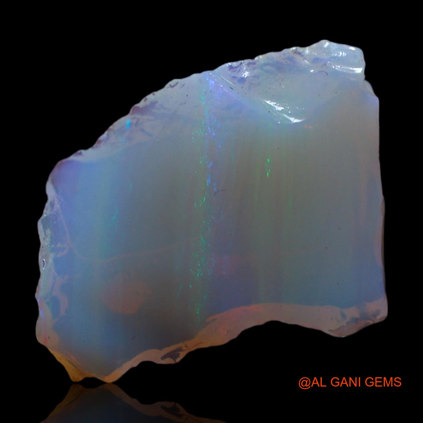 2.00 Cts Natural Australian Fire Opal Fancy Rough Loose Gemstone For Jewelry 16x11x3 mm RG-613