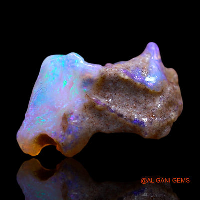 3.00 Cts Natural Australian Fire Opal Fancy Rough Loose Gemstone For Jewelry 15x9x7 mm RG-614