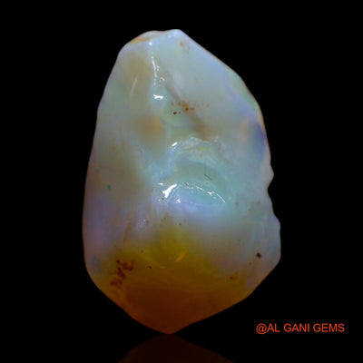 Natural Fire Opal Gemstone 4.00 Cts Loose Fancy Rough From Australia 15x10x7 mm RG-615
