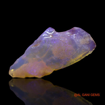 Natural Untreated Fire Opal Loose Gemstone Fancy Rough From Australia 3.00 Cts 18x9x4 mm RG-616