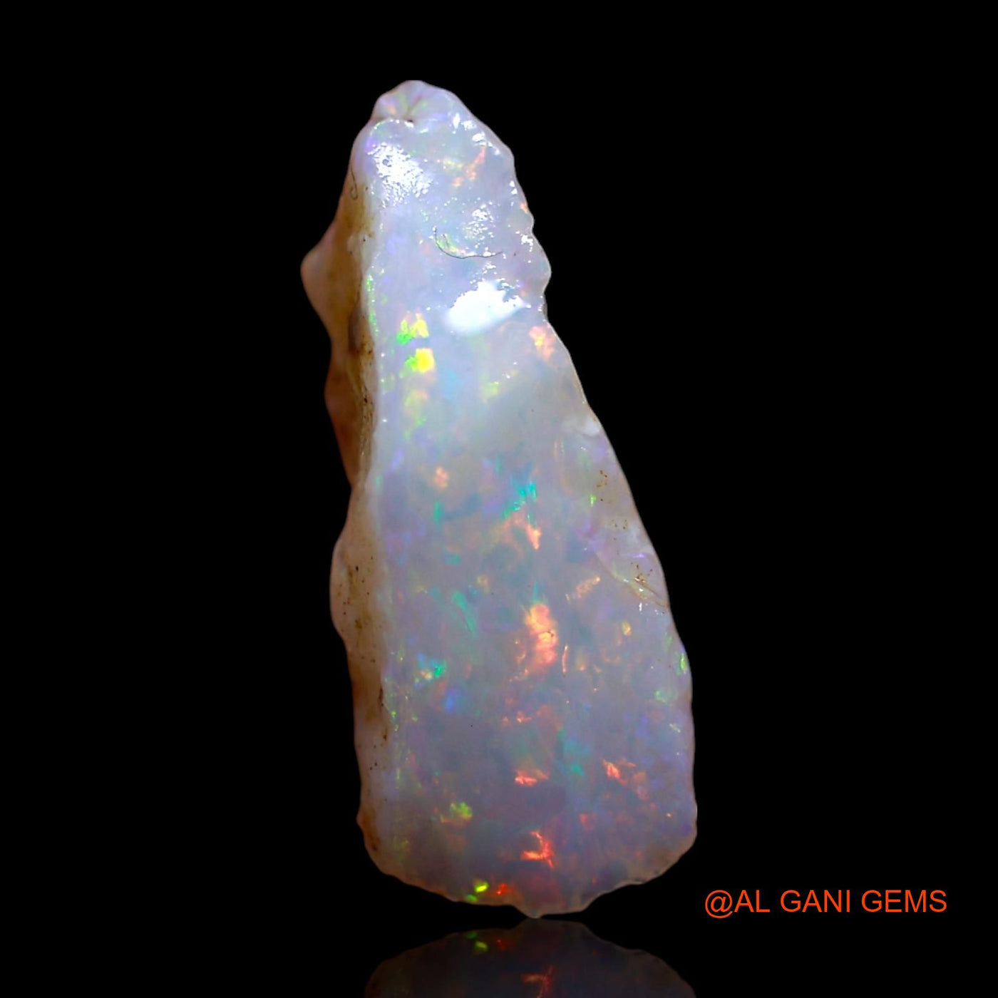 2.00 Cts Natural Australian Fire Opal Loose Gemstone Fancy Rough 16x5x5 mm RG-61