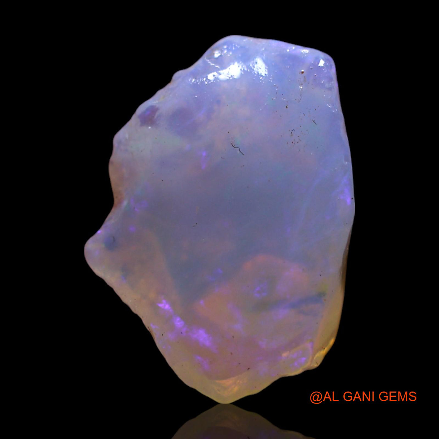 4.00 Cts Natural Australian Fire Opal Loose Gemstone Fancy Rough 14x10x6 mm RG-621