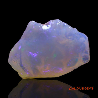 4.00 Cts Natural Australian Fire Opal Loose Gemstone Fancy Rough 14x10x6 mm RG-621