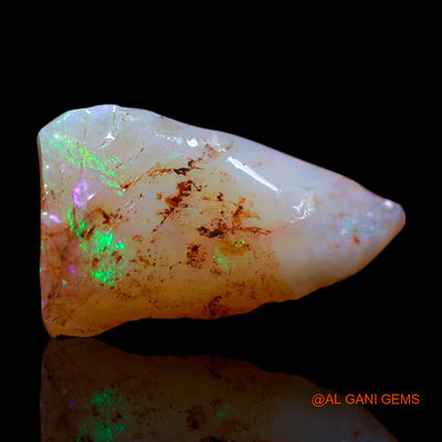 3.00 Cts Natural Australian Fire Opal Loose Gemstone Fancy Rough 14x8x6 mm RG-622