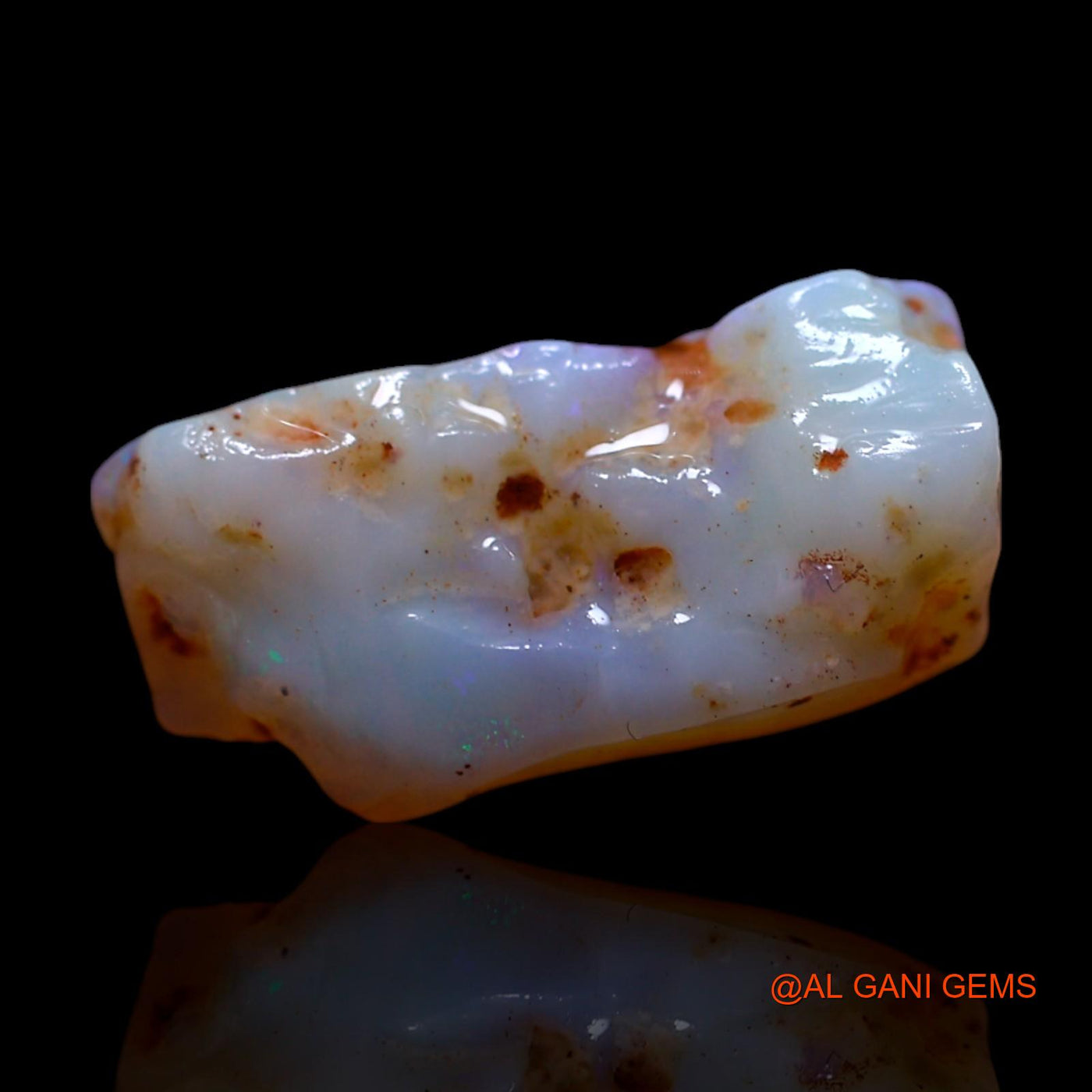 3.00 Cts Unheated Australian Fire Opal Loose Gemstone Fancy Rough Natural 15x7x5 mm RG-623