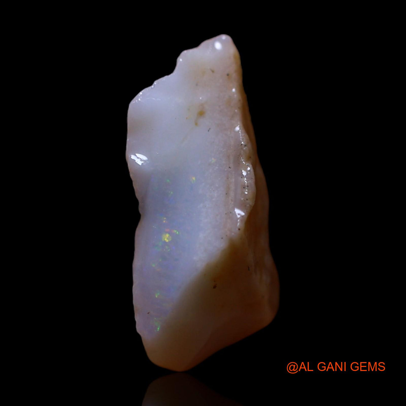 2.00 Cts Natural Australian Fire Opal Fancy Rough Loose Gemstone For Jewelry 14x9x5 mm RG-626