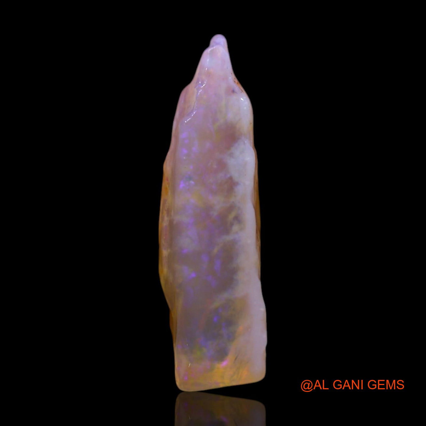 2.00 Cts Unheated Australian Fire Opal Loose Gemstone Fancy Rough Natural 17x5x4 mm RG-627