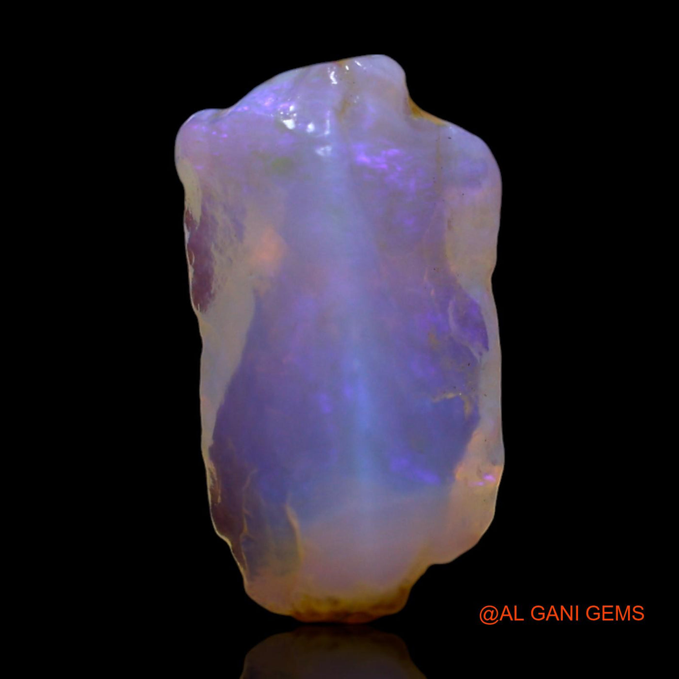 2.00 Cts Natural Australian Fire Opal Loose Gemstone Fancy Rough 15x8x5 mm RG-629