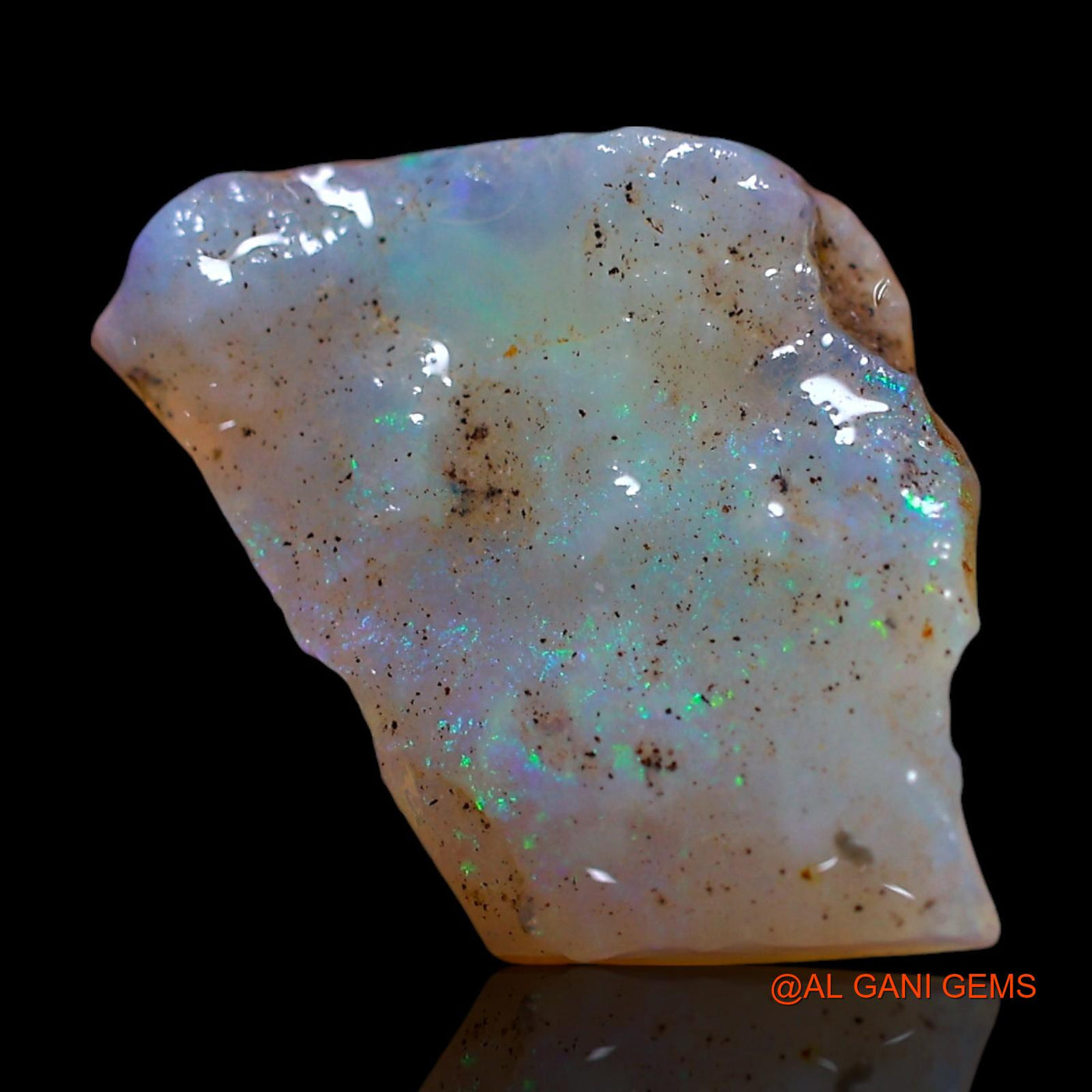 3.00 Cts Natural Australian Fire Opal Loose Gemstone Fancy Rough 16x10x3 mm RG-62