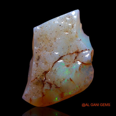 3.00 Cts Natural Australian Fire Opal Loose Gemstone Fancy Rough 16x10x3 mm RG-62