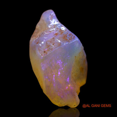 3.00 Cts Natural Australian Fire Opal Loose Gemstone Fancy Rough 15x9x6 mm RG-632
