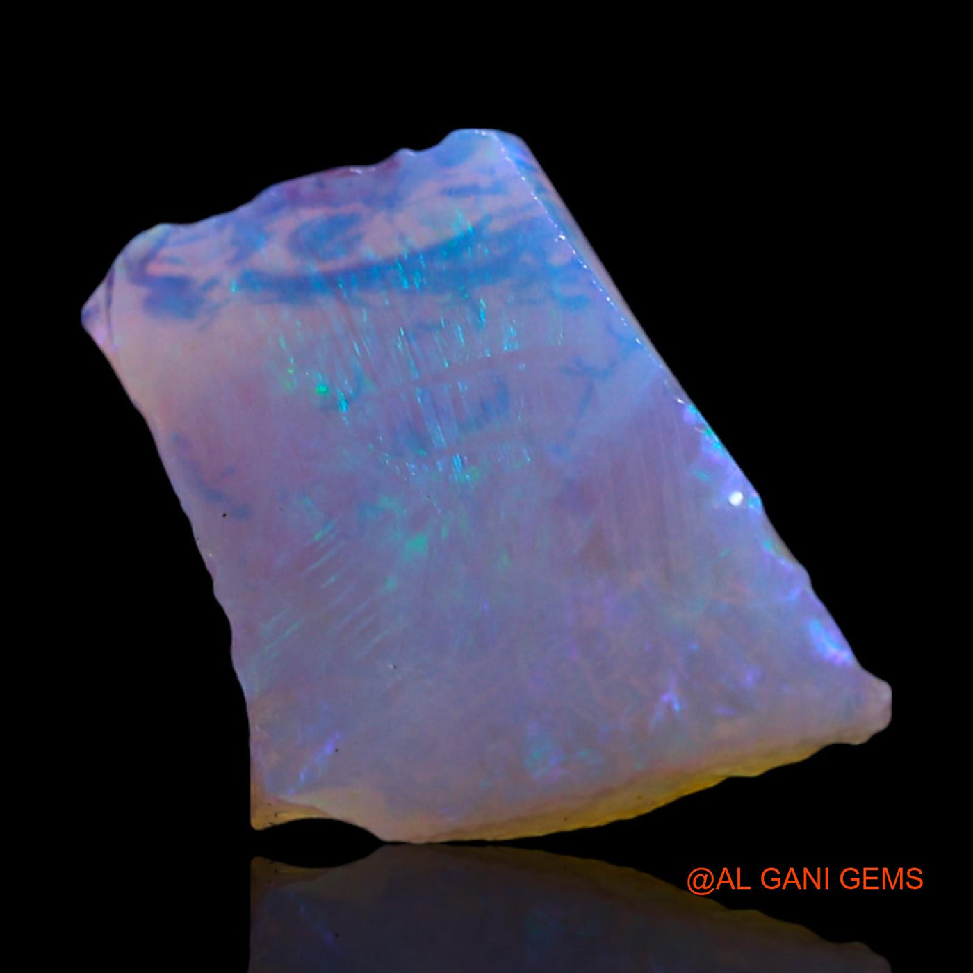 2.00 Cts Natural Australian Fire Opal Fancy Rough Loose Gemstone For Jewelry 11x9x2 mm RG-633