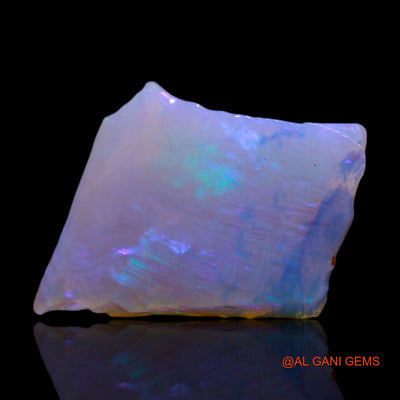 2.00 Cts Natural Australian Fire Opal Fancy Rough Loose Gemstone For Jewelry 11x9x2 mm RG-633