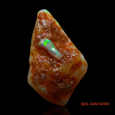 3.00 Cts Natural Australian Fire Opal Loose Gemstone Fancy Rough 14x8x6 mm RG-634