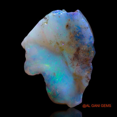 2.00 Cts Natural Australian Fire Opal Fancy Rough Loose Gemstone For Jewelry 12x9x5 mm RG-637