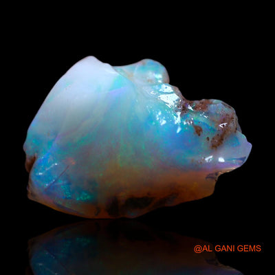 2.00 Cts Natural Australian Fire Opal Fancy Rough Loose Gemstone For Jewelry 12x9x5 mm RG-637