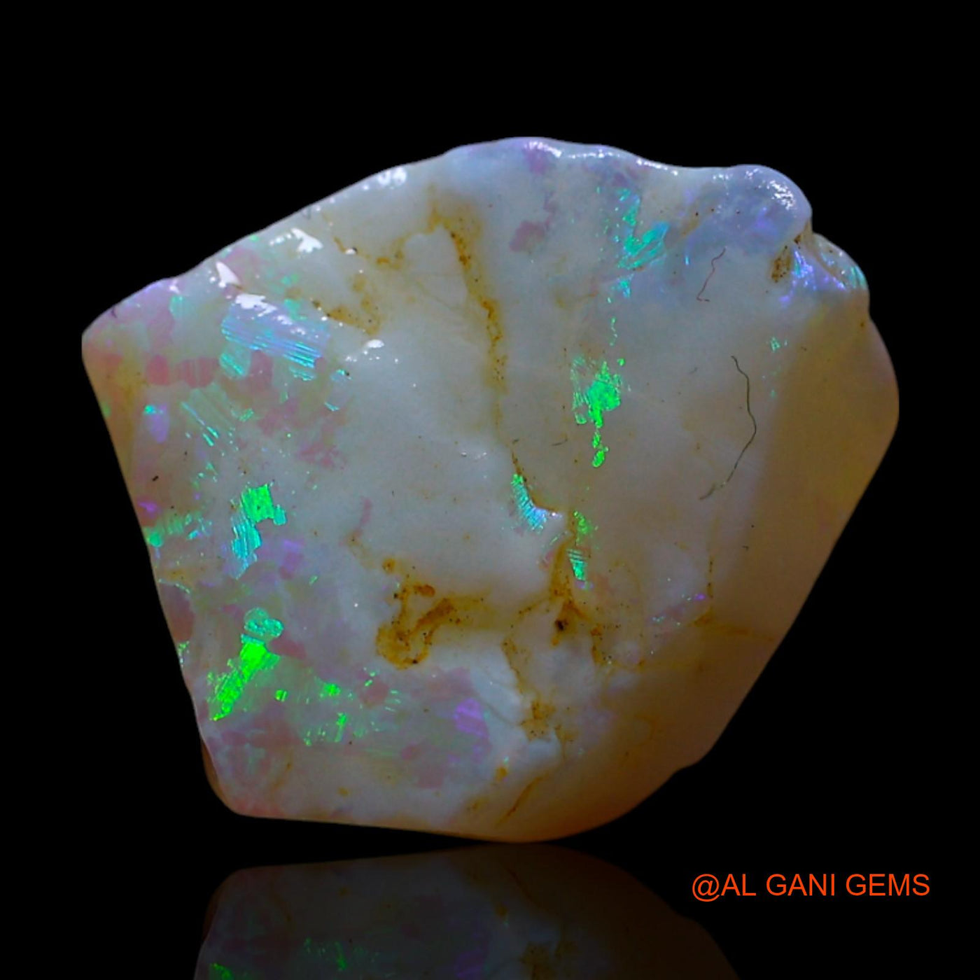 2.00 Cts Natural Australian Fire Opal Fancy Rough Loose Gemstone For Jewelry 10x9x4 mm RG-641