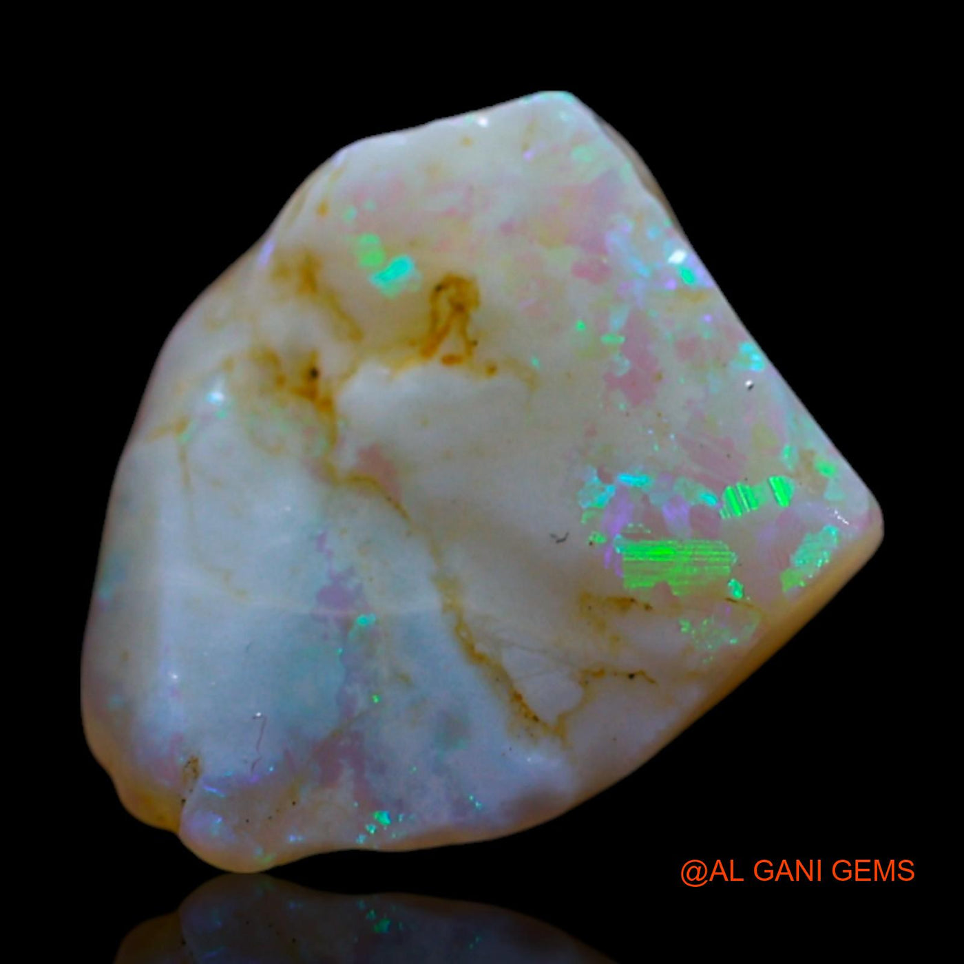 2.00 Cts Natural Australian Fire Opal Fancy Rough Loose Gemstone For Jewelry 10x9x4 mm RG-641