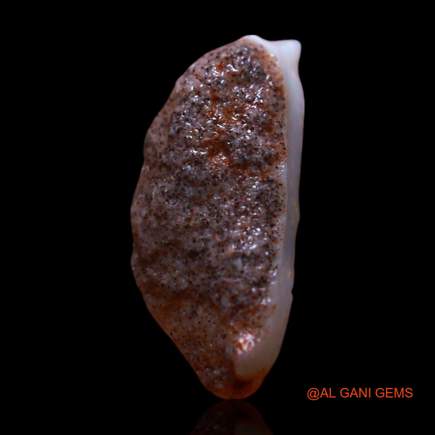 1.70 Cts Natural Australian Fire Opal Loose Gemstone Fancy Rough 15x6x4 mm RG-642