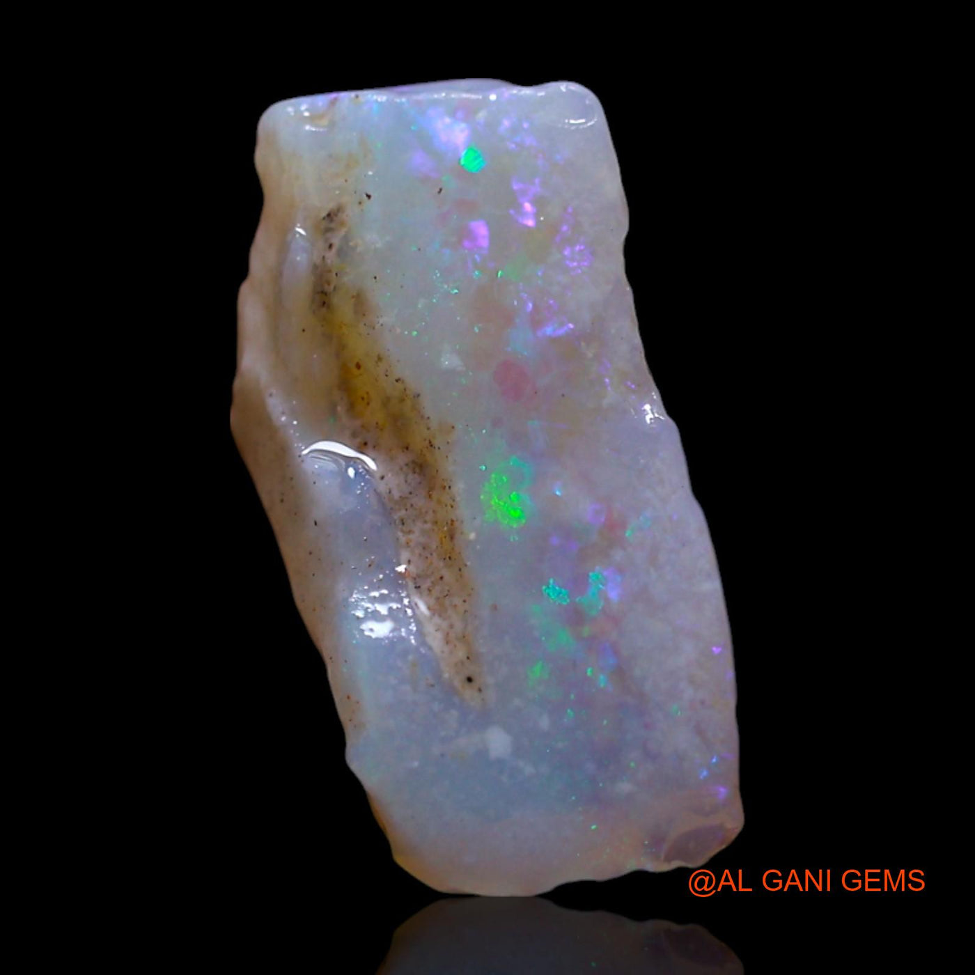 1.80 Cts Natural Australian Fire Opal Loose Gemstone Fancy Rough 13x7x5 mm RG-645