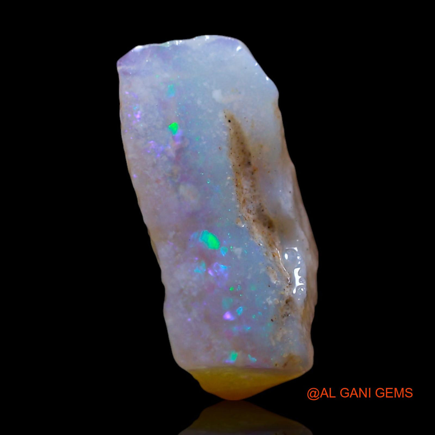 1.80 Cts Natural Australian Fire Opal Loose Gemstone Fancy Rough 13x7x5 mm RG-645