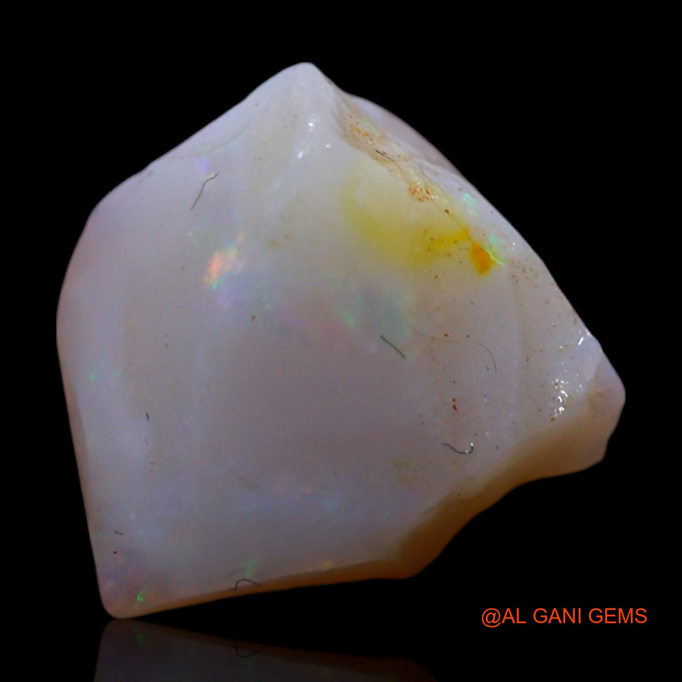 2.00 Cts Natural Australian Fire Opal Fancy Rough Loose Gemstone For Jewelry 10x8x6 mm RG-649