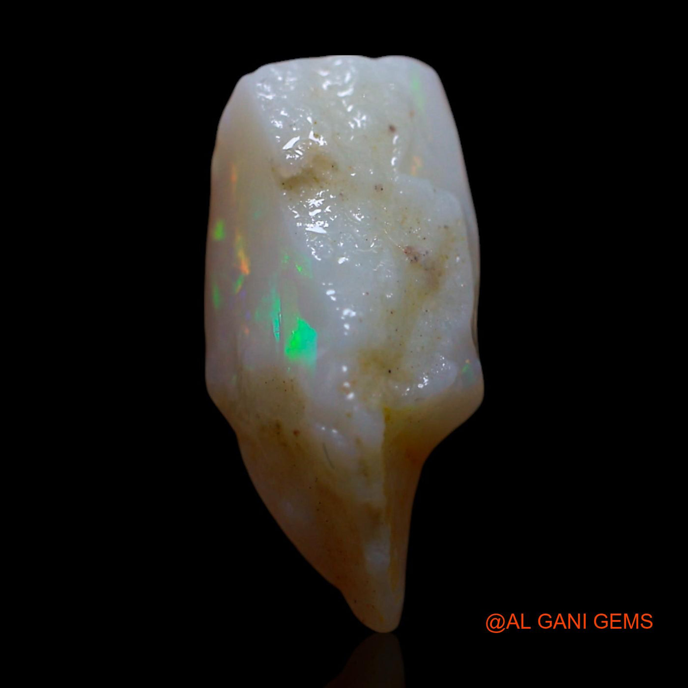 2.00 Cts Natural Australian Fire Opal Loose Gemstone Fancy Rough 14x6x5 mm RG-653