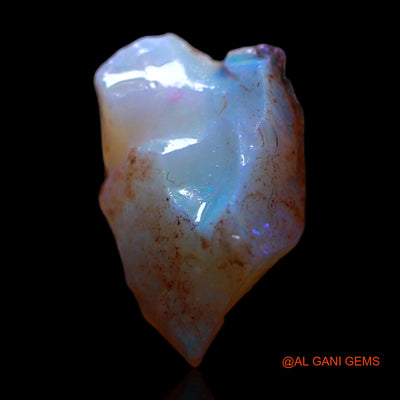 2.00 Cts Unheated Australian Fire Opal Loose Gemstone Fancy Rough Natural 13x8x4 mm RG-655