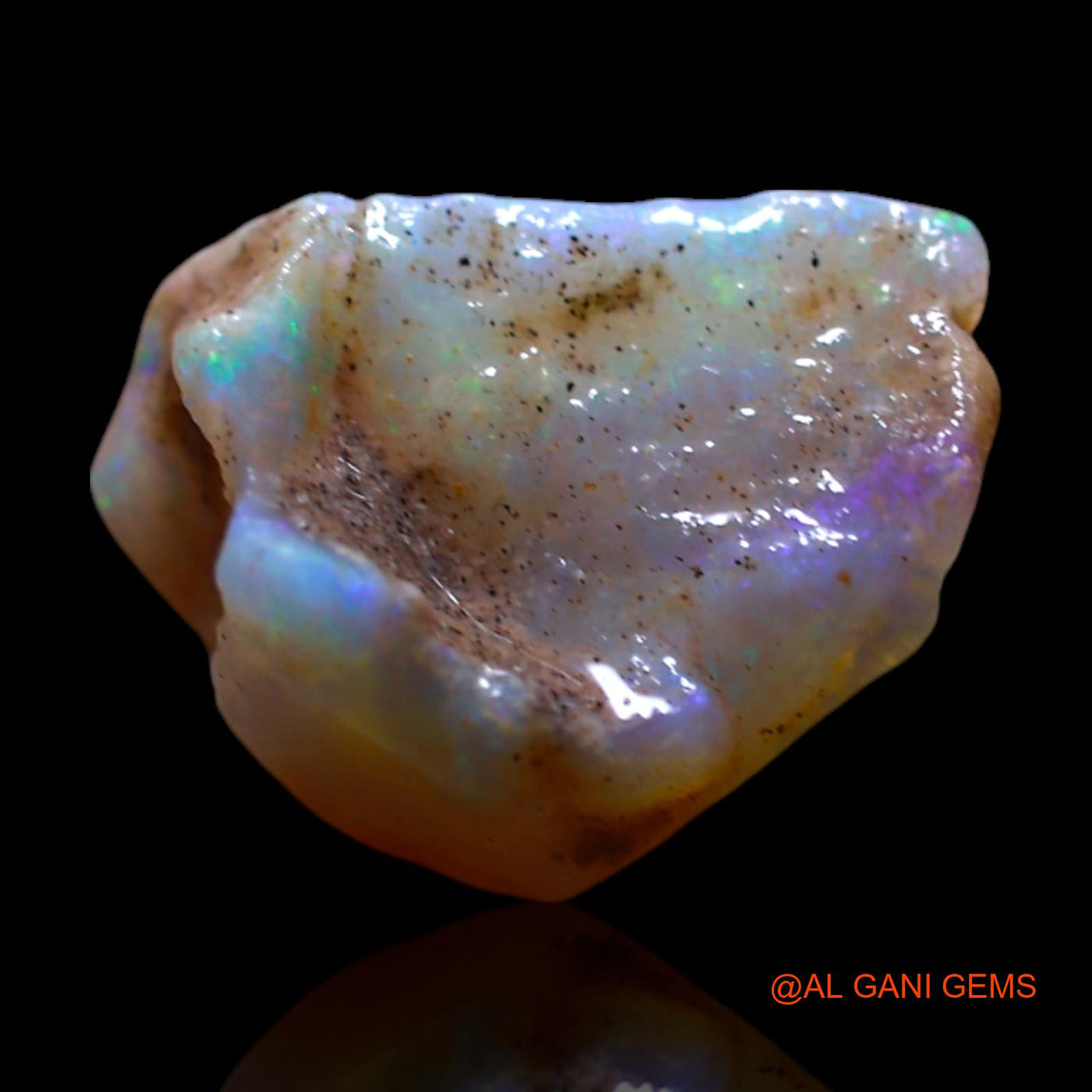 3.00 Cts Unheated Australian Fire Opal Loose Gemstone Fancy Rough Natural 12x9x7 mm RG-657