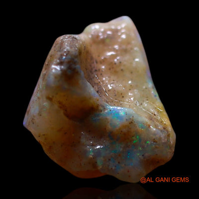 3.00 Cts Unheated Australian Fire Opal Loose Gemstone Fancy Rough Natural 12x9x7 mm RG-657