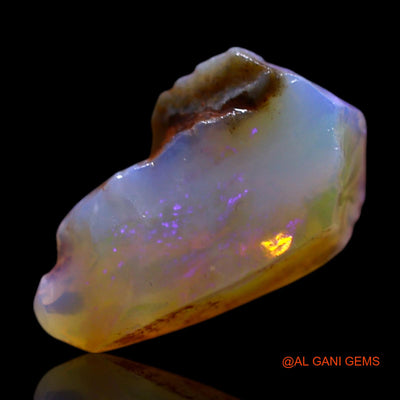 2.00 Cts Natural Australian Fire Opal Loose Gemstone Fancy Rough 13x8x6 mm RG-658