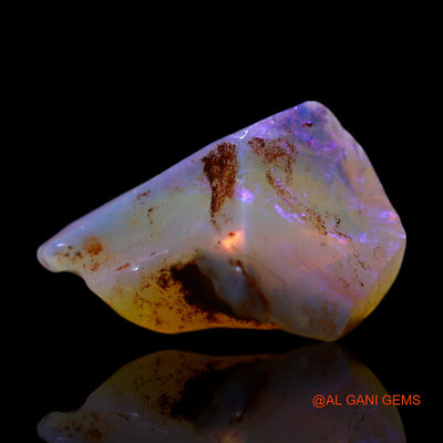 2.00 Cts Natural Australian Fire Opal Loose Gemstone Fancy Rough 13x8x6 mm RG-658