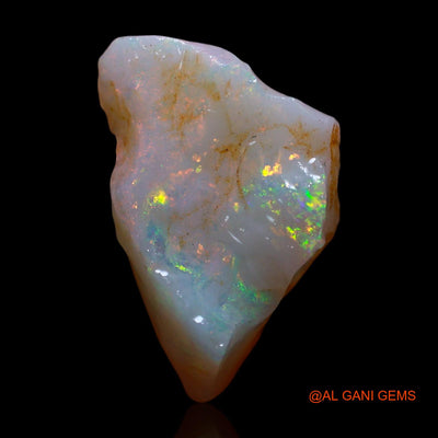 3.00 Cts Natural Australian Fire Opal Loose Gemstone Fancy Rough 15x9x4 mm RG-65