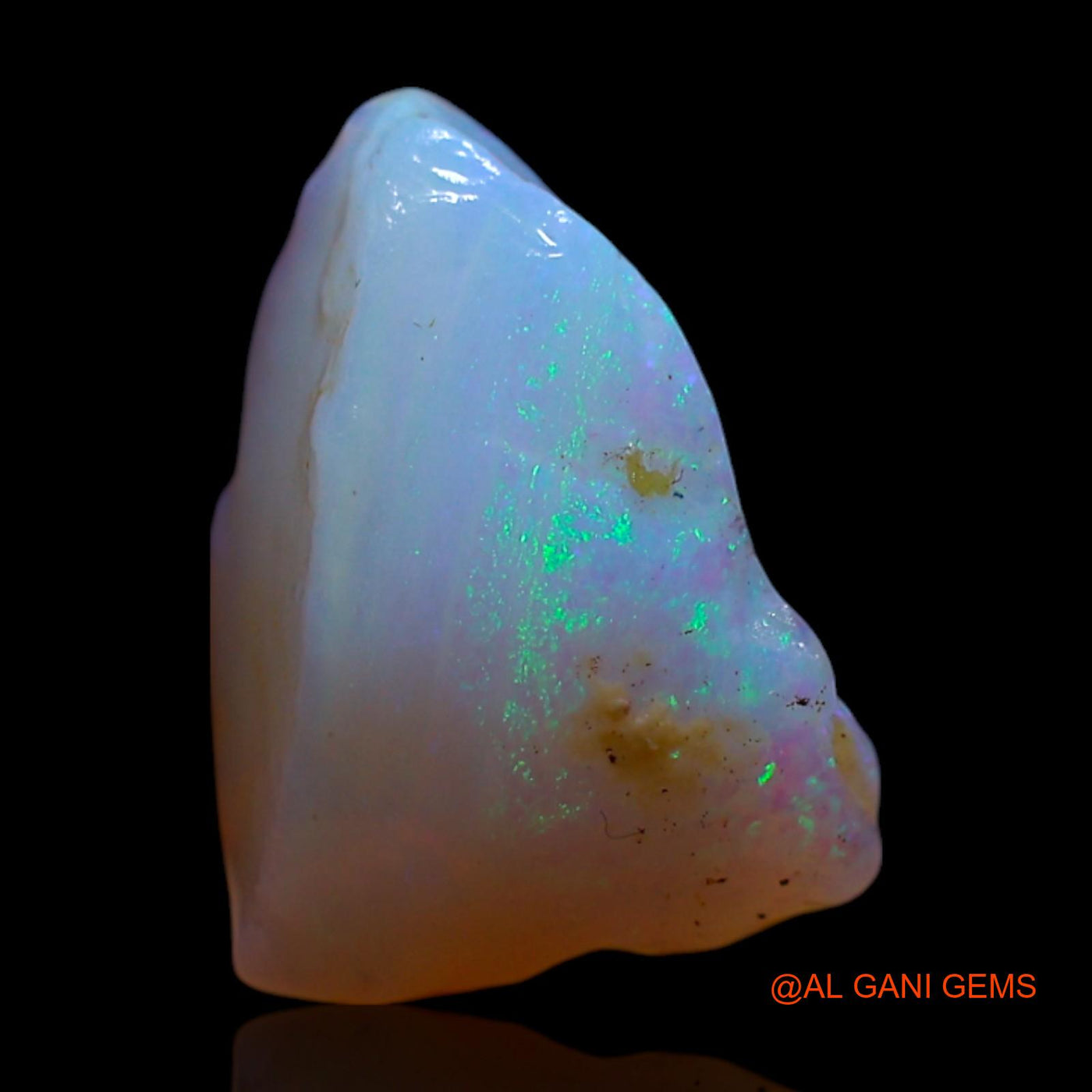 2.00 Cts Natural Australian Fire Opal Loose Gemstone Fancy Rough 10x8x5 mm RG-661