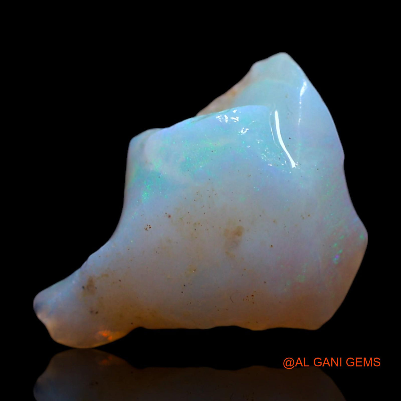 2.00 Cts Natural Australian Fire Opal Loose Gemstone Fancy Rough 11x9x5 mm RG-662