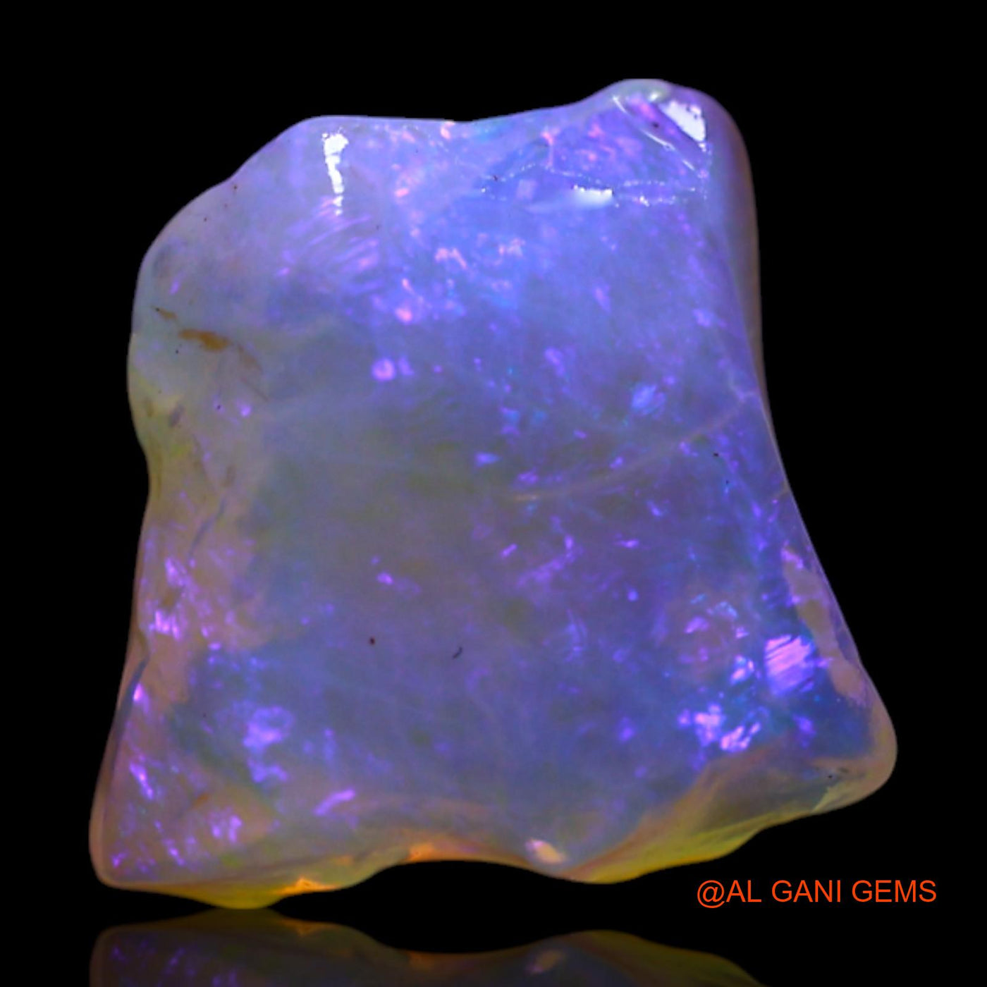 2.00 Cts Natural Australian Fire Opal Loose Gemstone Fancy Rough 11x9x4 mm RG-663