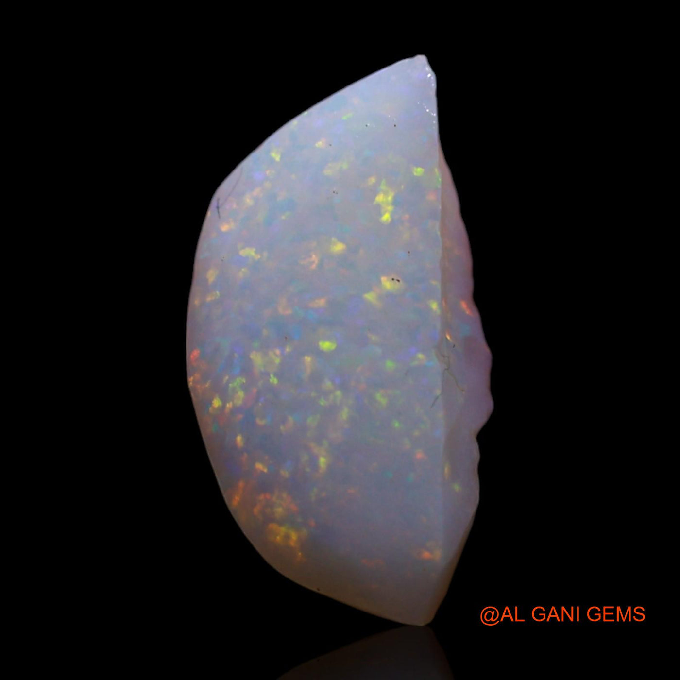 1.00 Cts Natural Australian Fire Opal Loose Gemstone Fancy Rough 12x6x3 mm RG-665