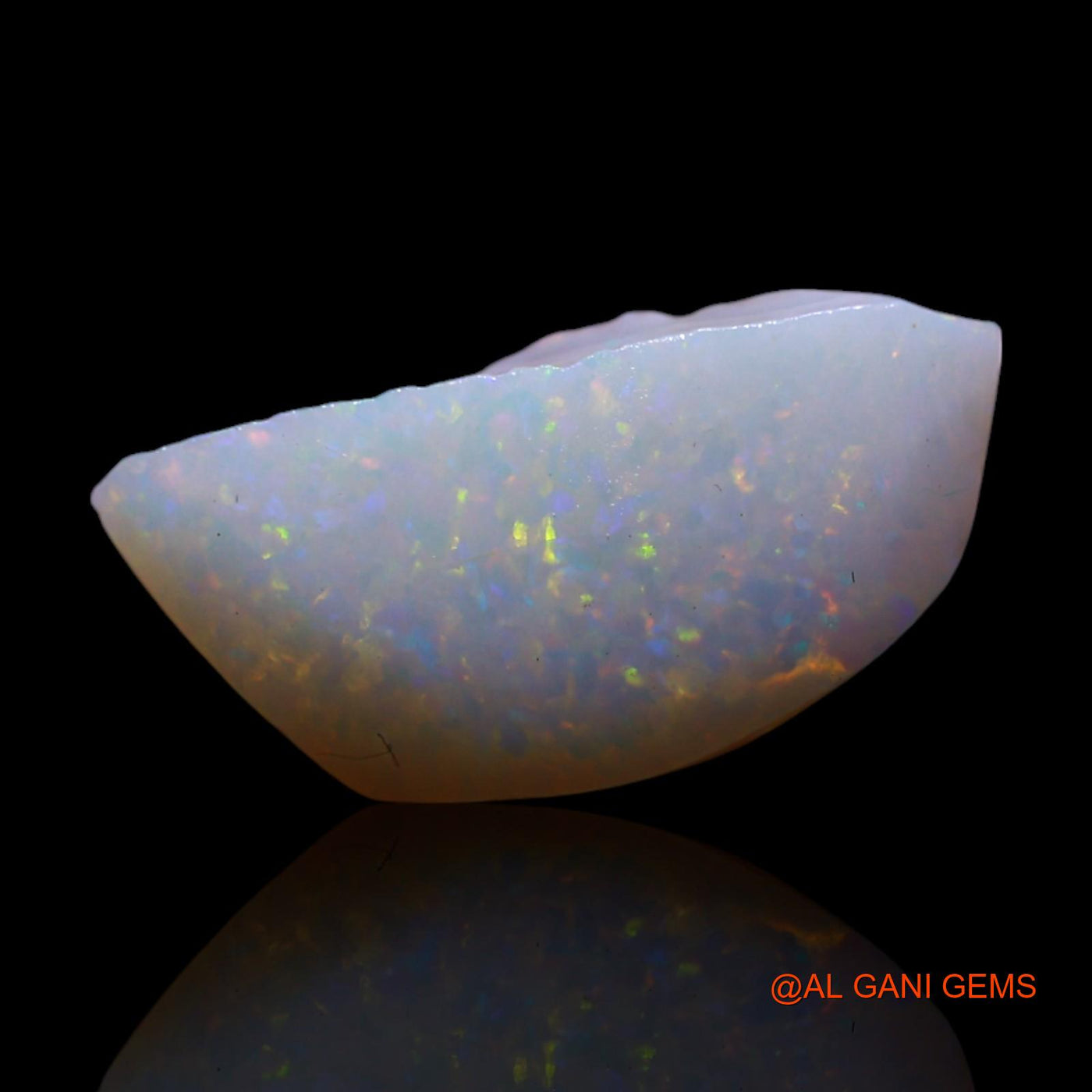 1.00 Cts Natural Australian Fire Opal Loose Gemstone Fancy Rough 12x6x3 mm RG-665