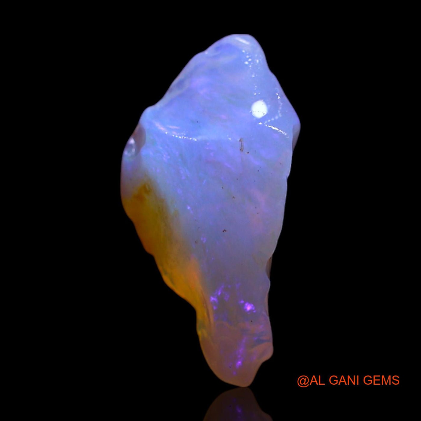 1.80 Cts Natural Australian Fire Opal Fancy Rough Loose Gemstone For Jewelry 13x7x5 mm RG-668