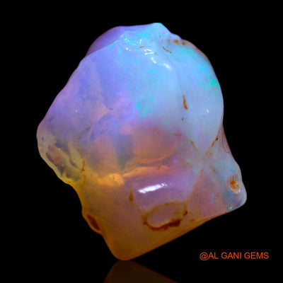 2.00 Cts Natural Australian Fire Opal Loose Gemstone Fancy Rough 10x9x5 mm RG-669