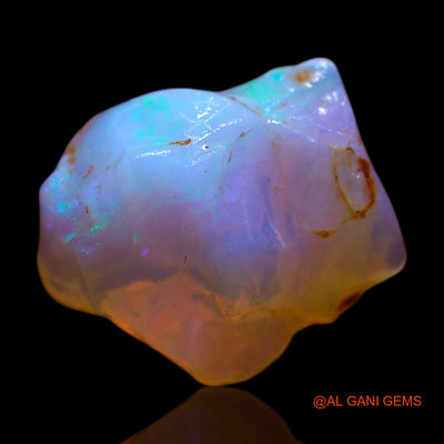 2.00 Cts Natural Australian Fire Opal Loose Gemstone Fancy Rough 10x9x5 mm RG-669