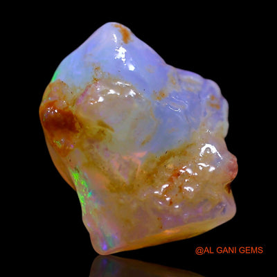2.00 Cts Natural Australian Fire Opal Loose Gemstone Fancy Rough 10x9x5 mm RG-669