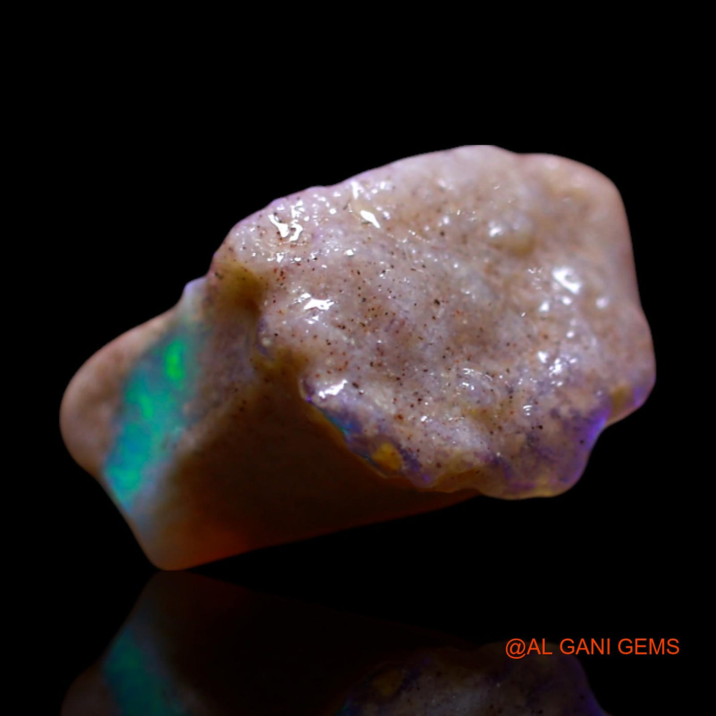 2.00 Cts Unheated Australian Fire Opal Loose Gemstone Fancy Rough Natural 11x8x6 mm RG-670